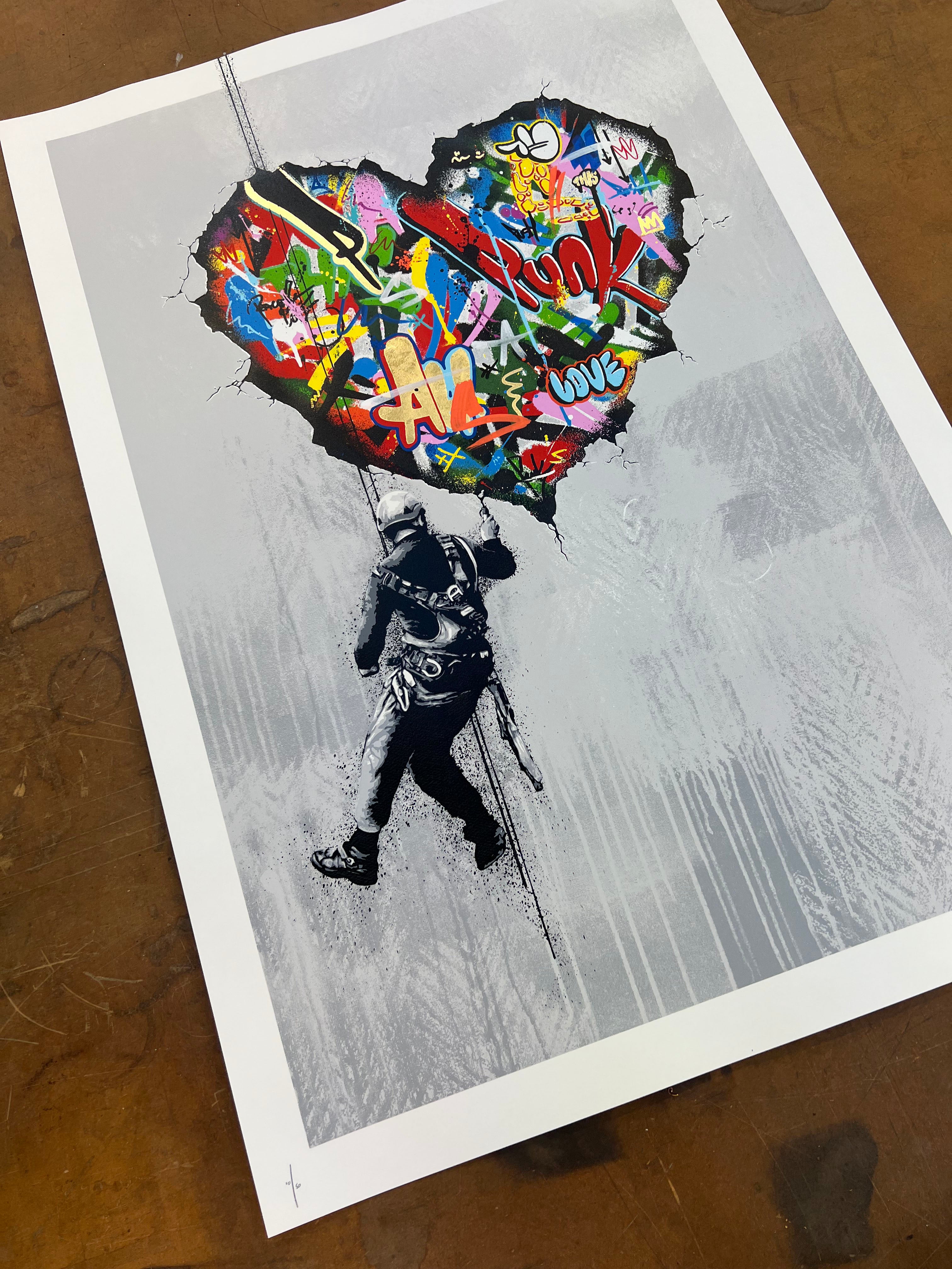 MARTIN WHATSON CRACKED HAND FINISHED GOLD LEAF ED OF 50