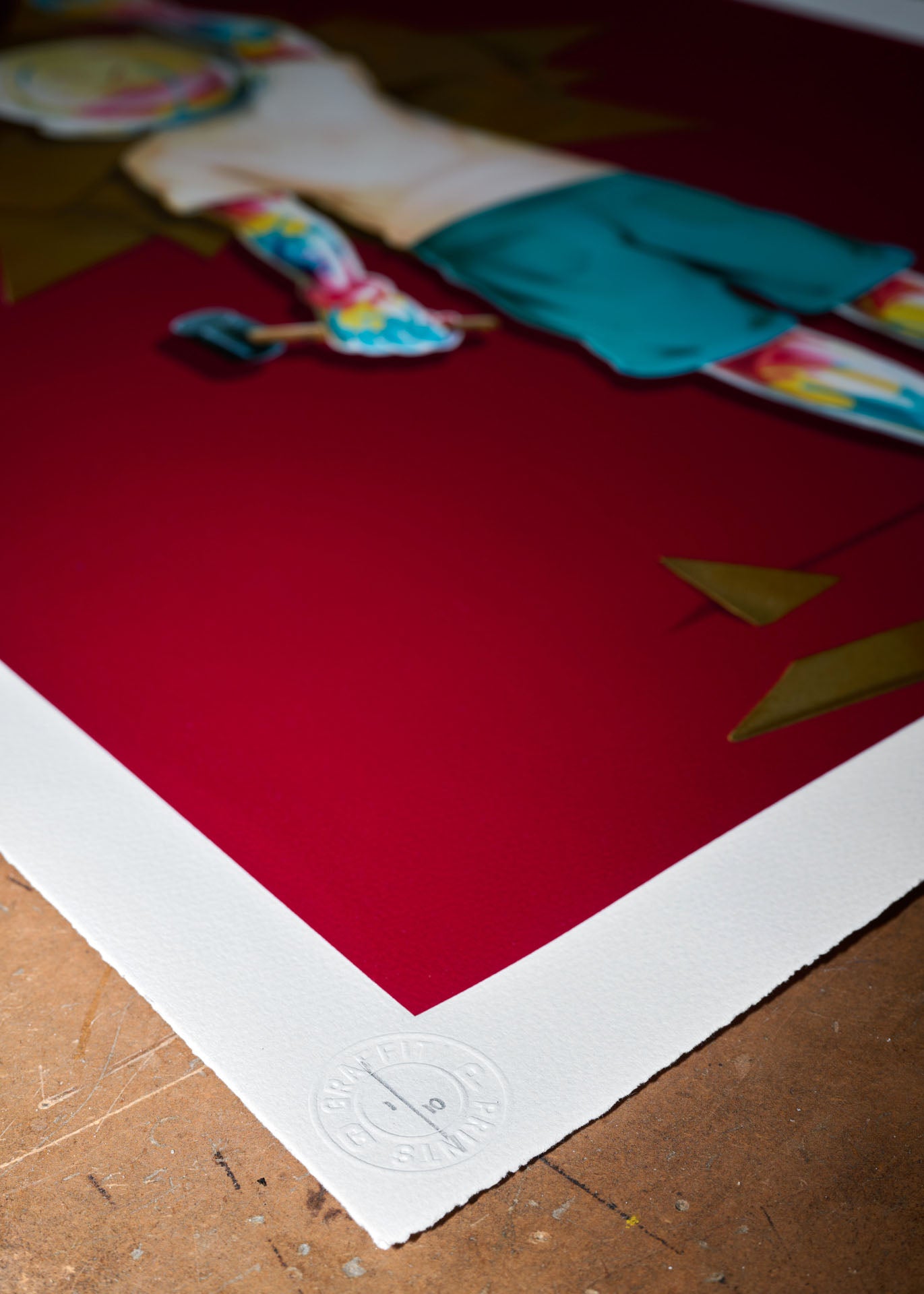 FLOG - Sunrise Burgundy Gold leaf- ed 10