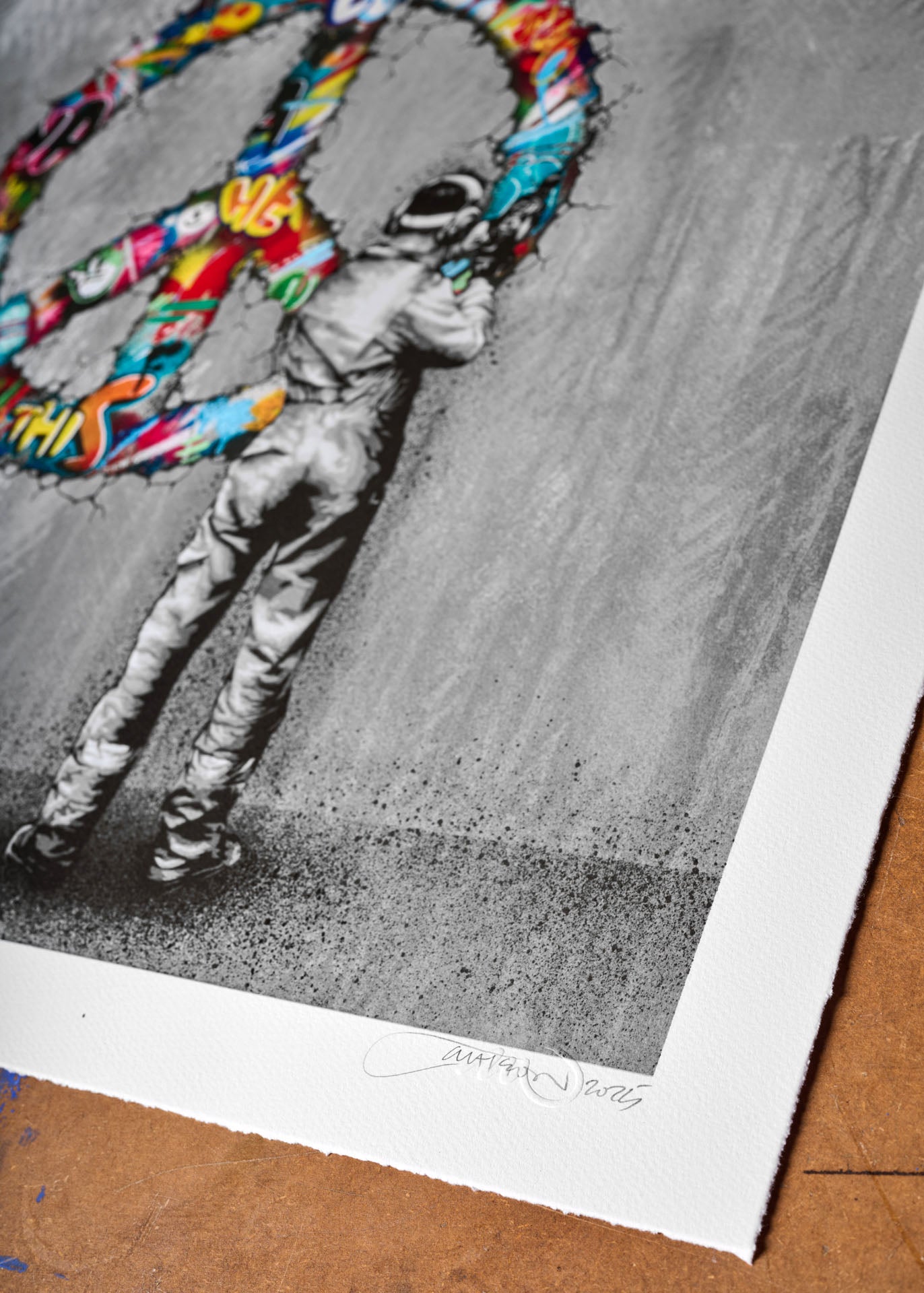 MARTIN WHATSON "MAKE PEACE" ED OF 250