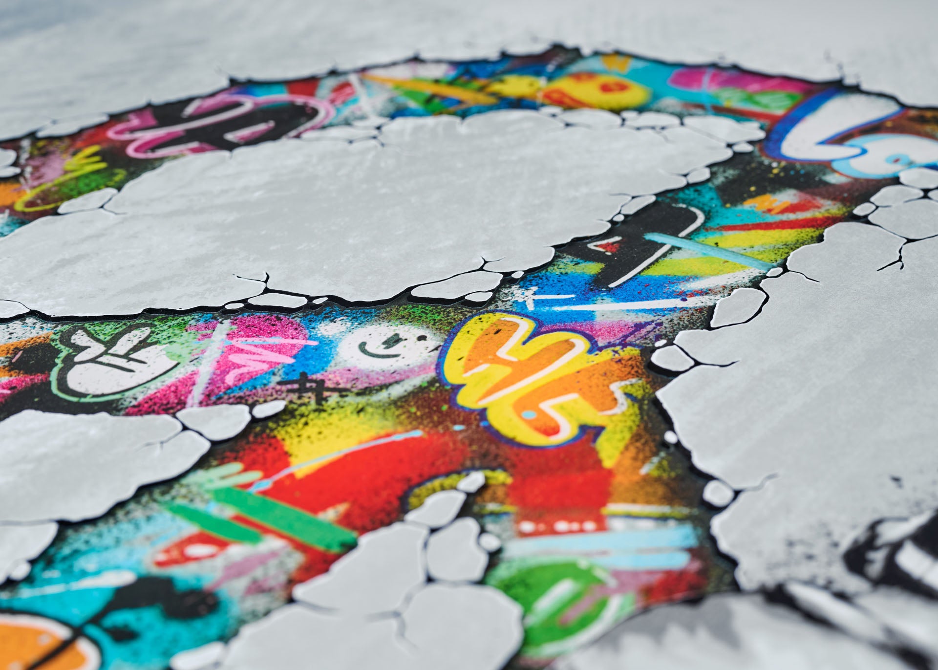 MARTIN WHATSON "MAKE PEACE" ACRYLIC ED OF 10