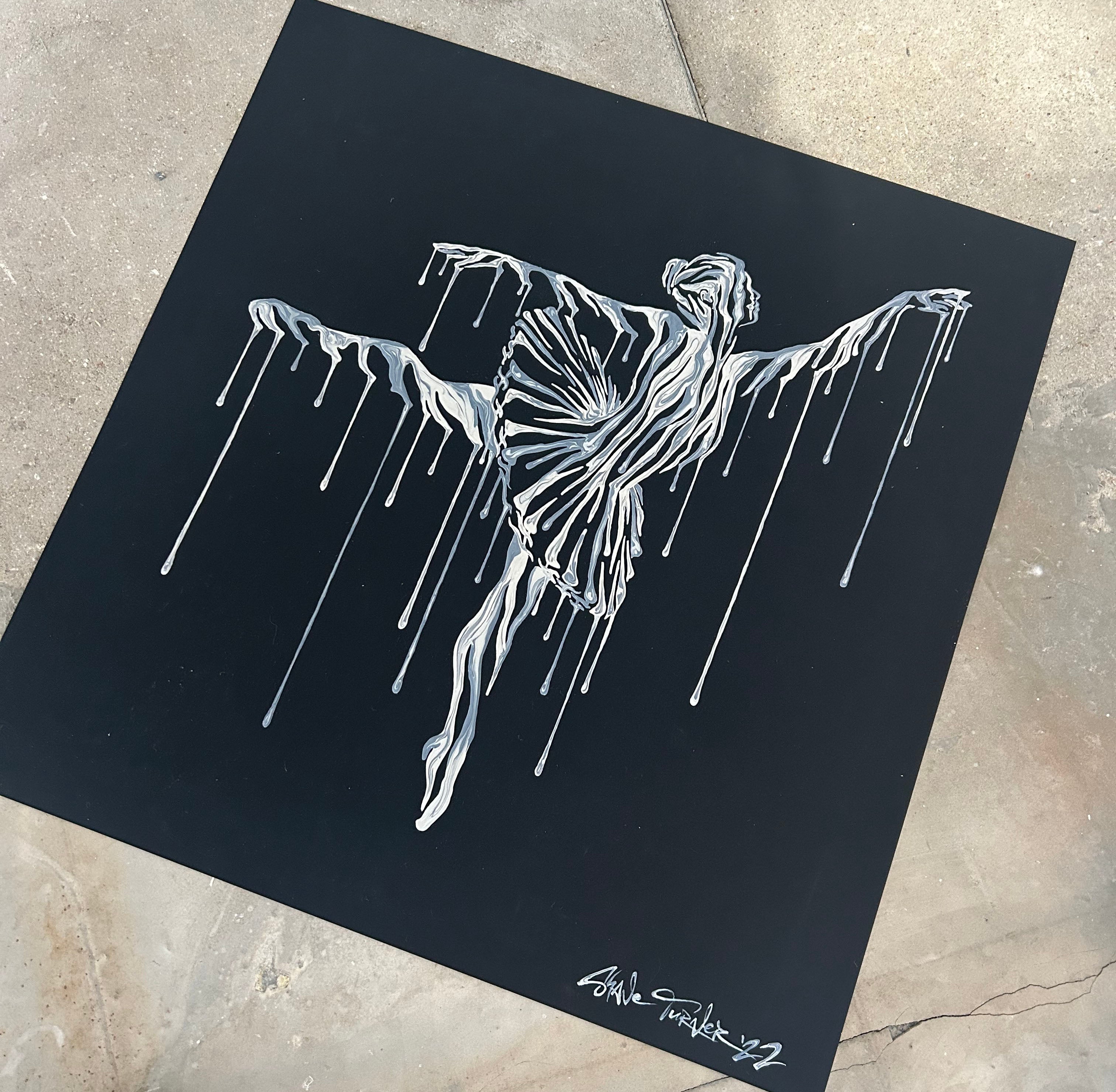 SHANE TURNER MUSIC IN MOTION 5.0 HAND PAINTED 1/1 BLACK