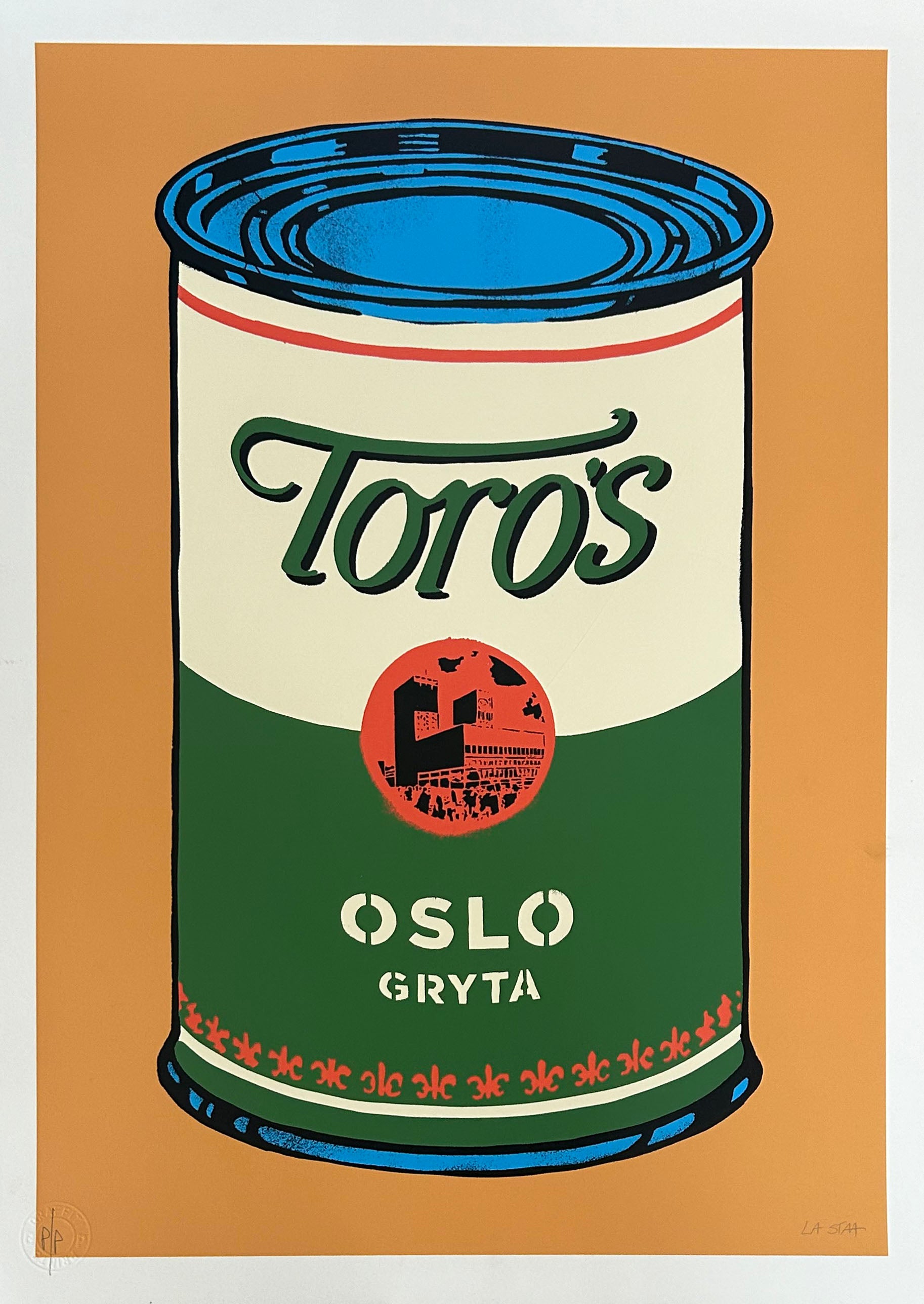 LA STAA OSLO GRYTA FISKESUPPE SOUP CAN P/P (MUSTARD)