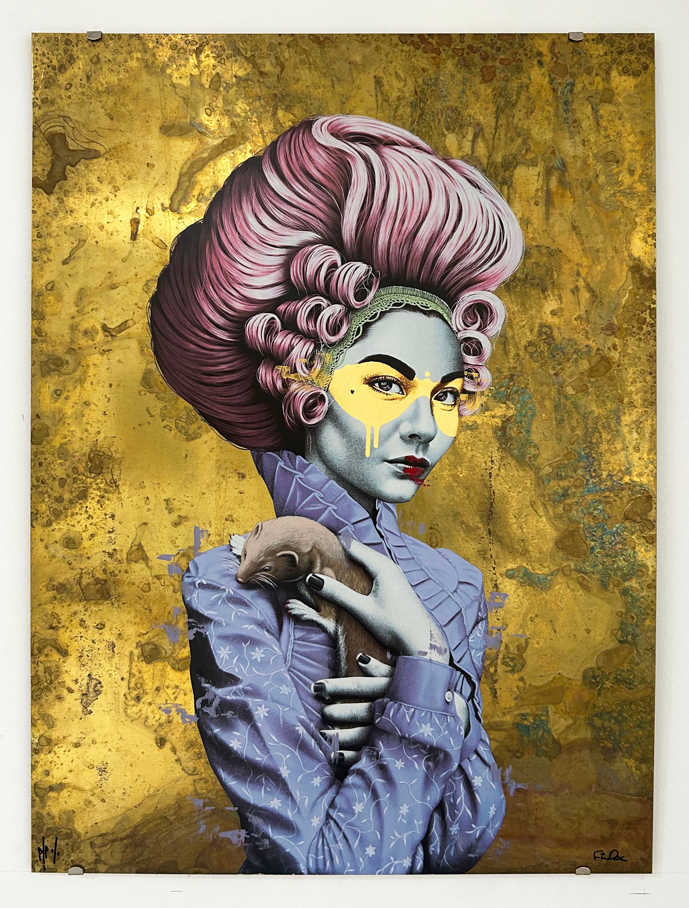 FINDAC TULLERIES HAND FINISHED BRASS p/p 1/1