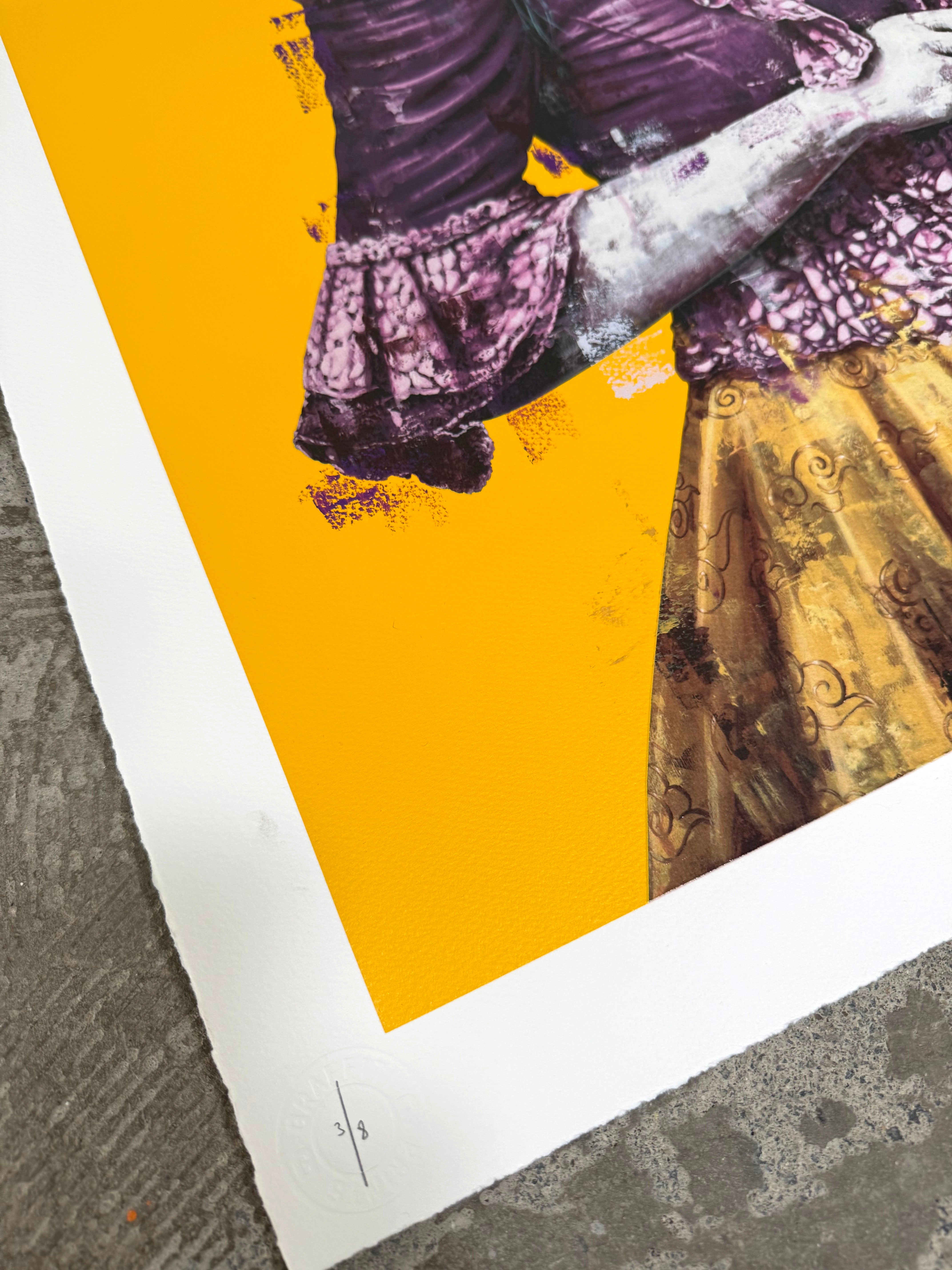 FINDAC - MADELEINE YELLOW GOLD LEAF HAND FINISHED ED OF 8