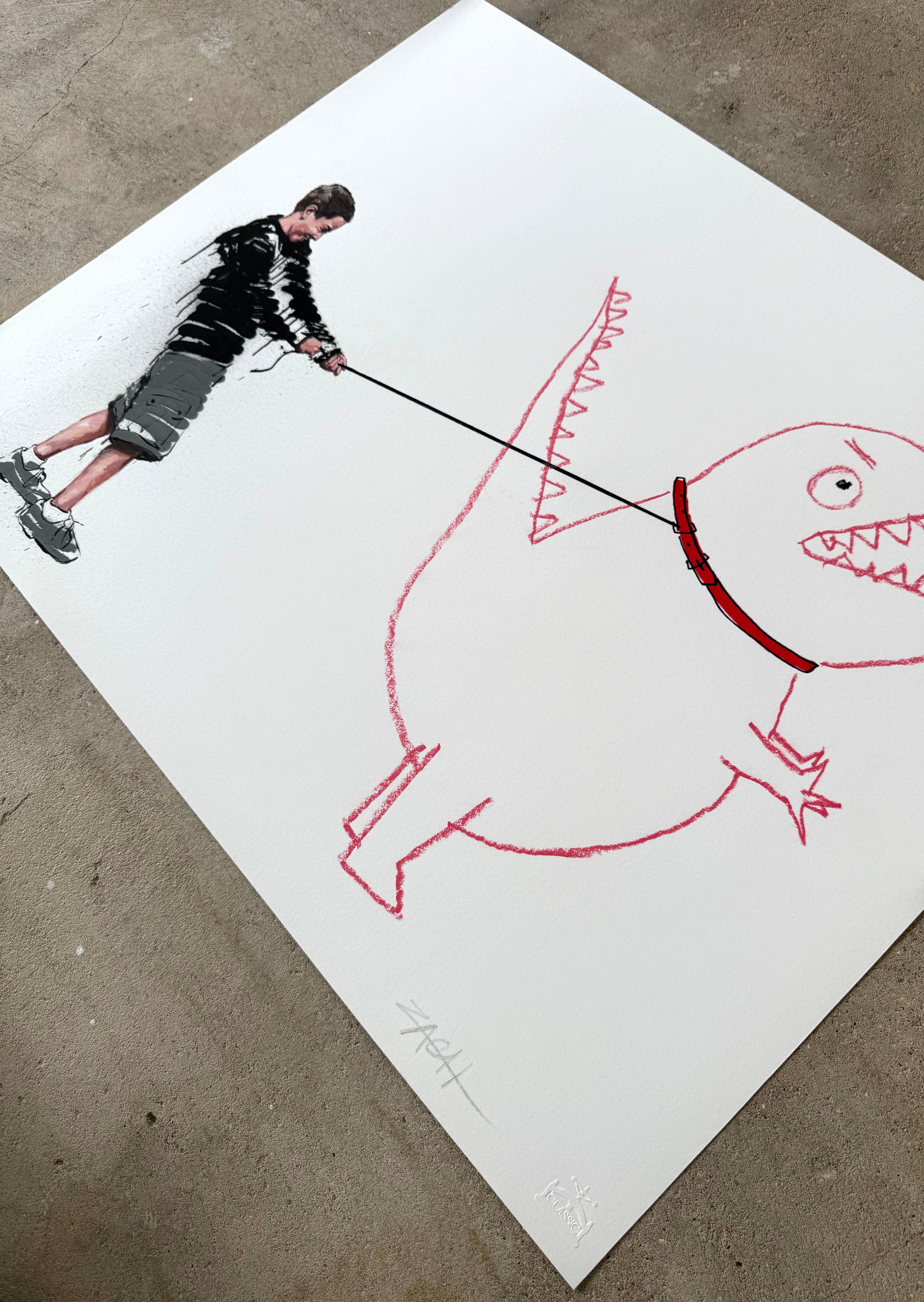 ERNEST ZACHAREVIC JURASSIC BARK ED OF 100