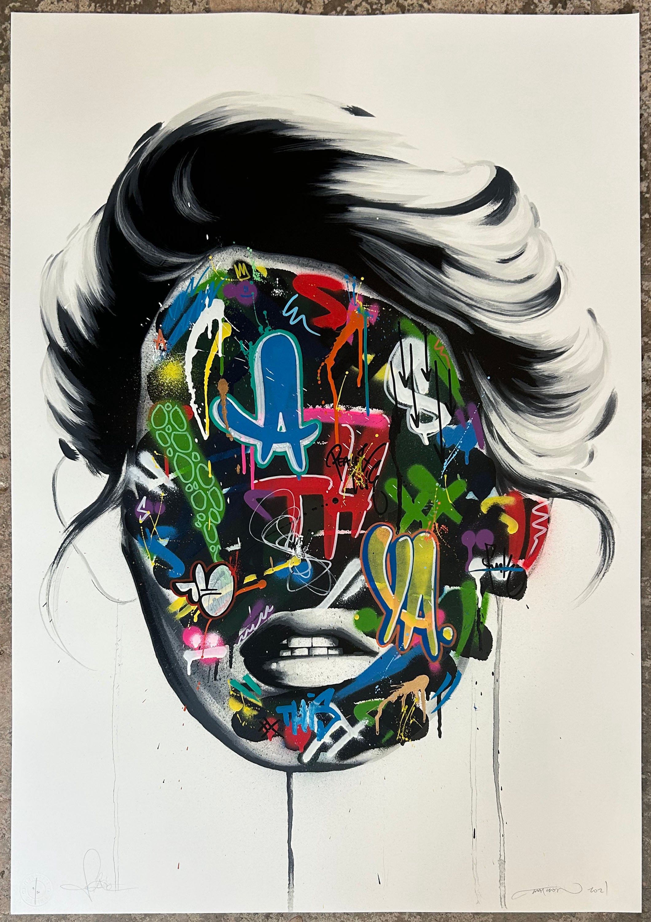 SANDRA CHEVRIER & MARTIN WHATSON LA CAGE ENTRE LES FRONTIERES ED OF 50 HAND FINISHED