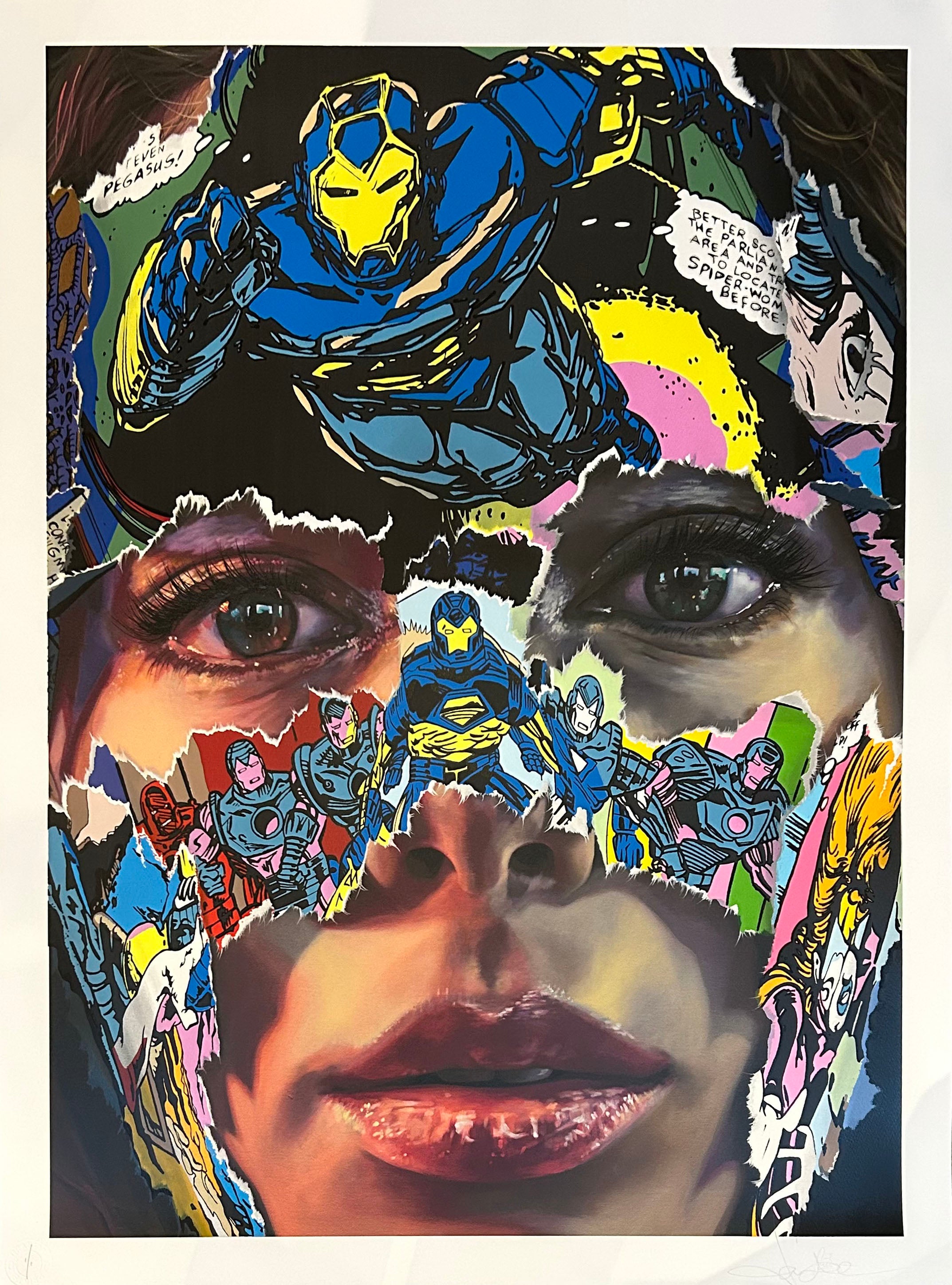 SANDRA CHEVRIER LA CAGE, À L’UNISSON 1/1 SCREEN PRINT