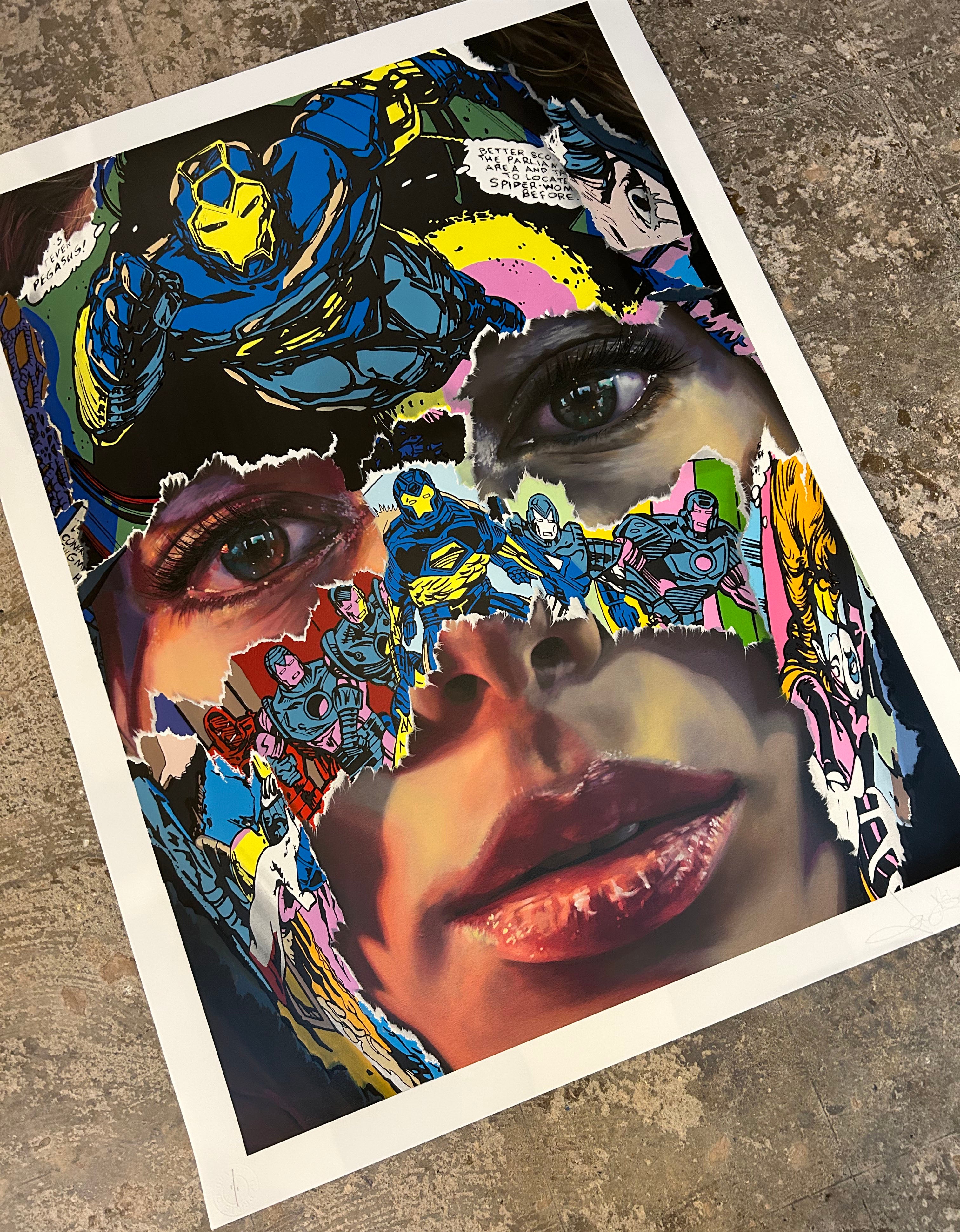 SANDRA CHEVRIER LA CAGE, À L’UNISSON 1/1 SCREEN PRINT