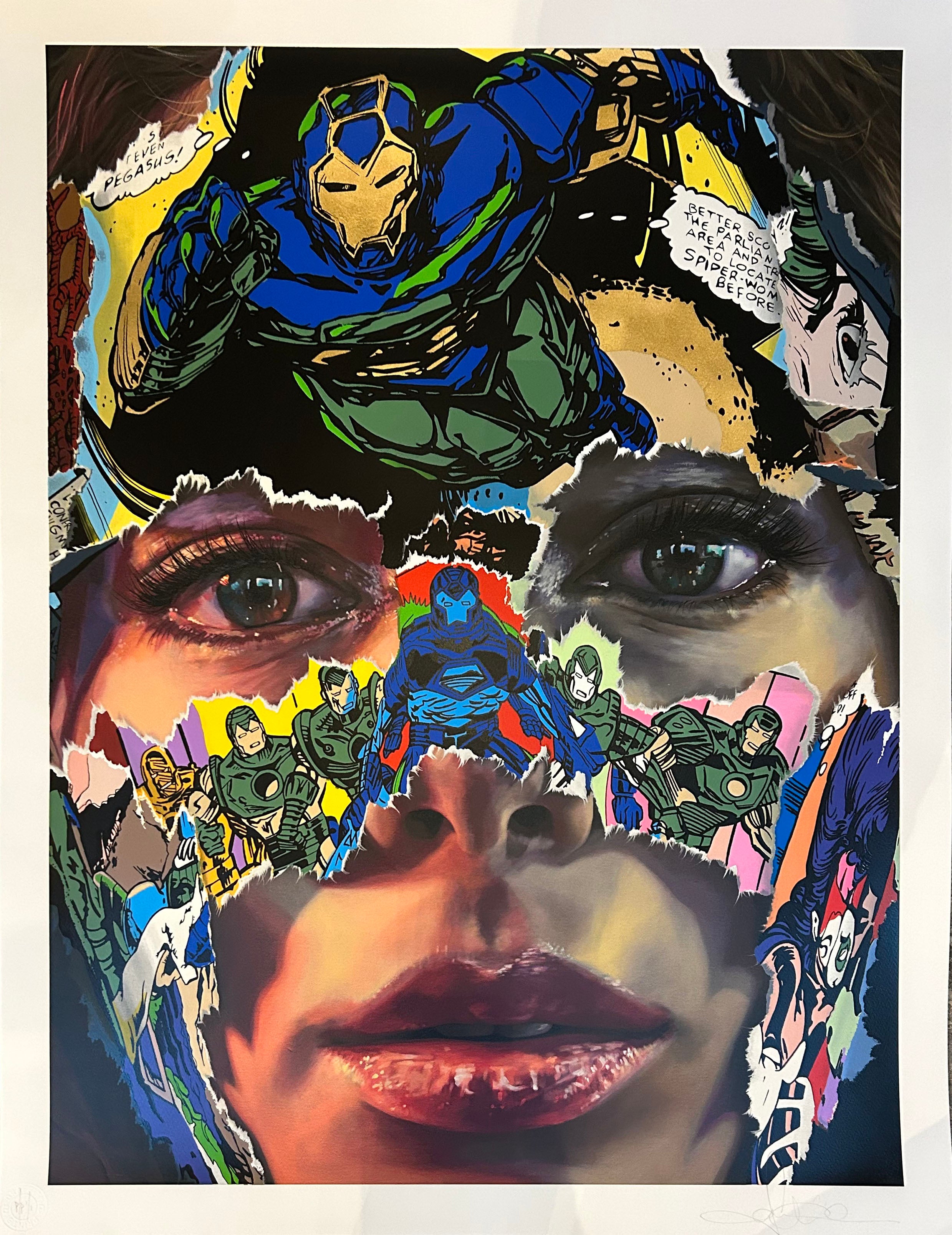 SANDRA CHEVRIER LA CAGE ET LA TRACE DU CRAYON P/P GOLD LEAF