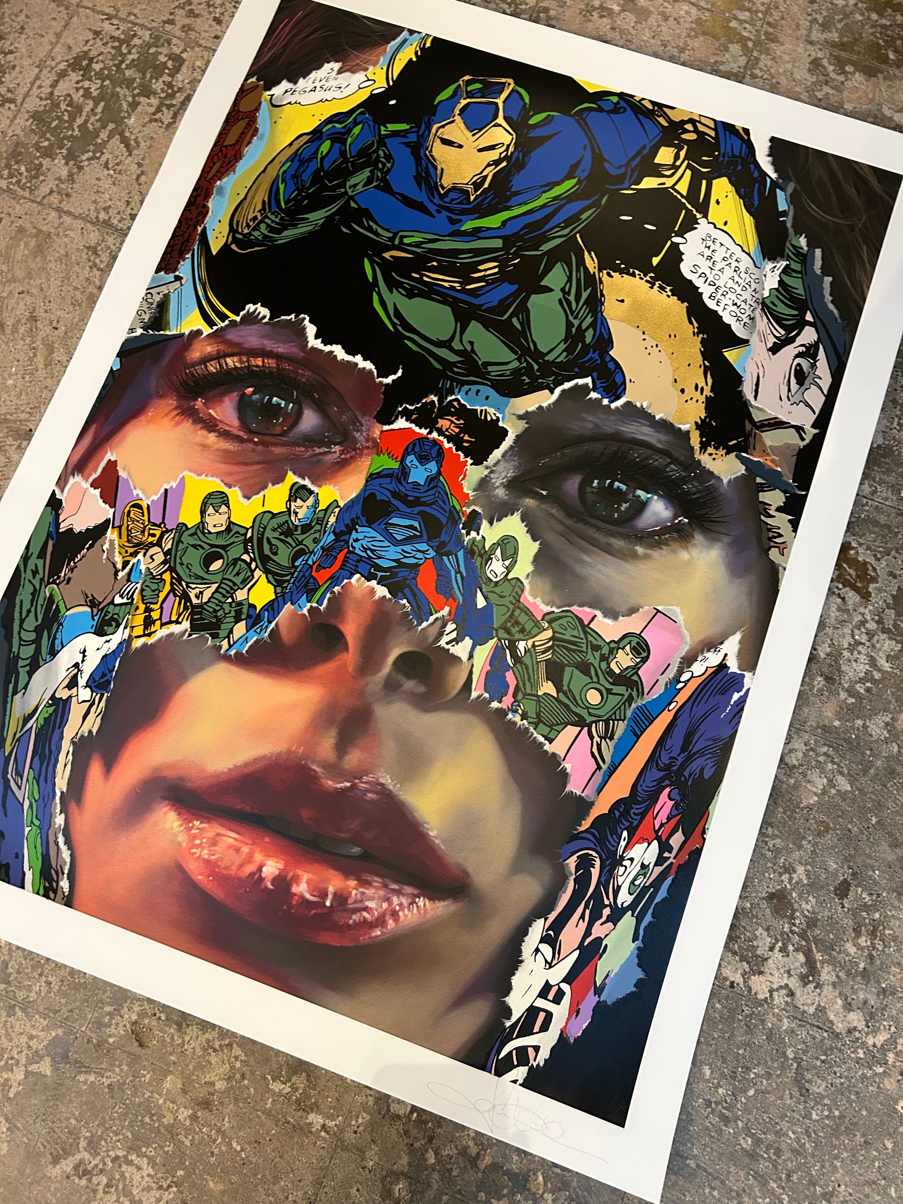 SANDRA CHEVRIER LA CAGE ET LA TRACE DU CRAYON P/P GOLD LEAF
