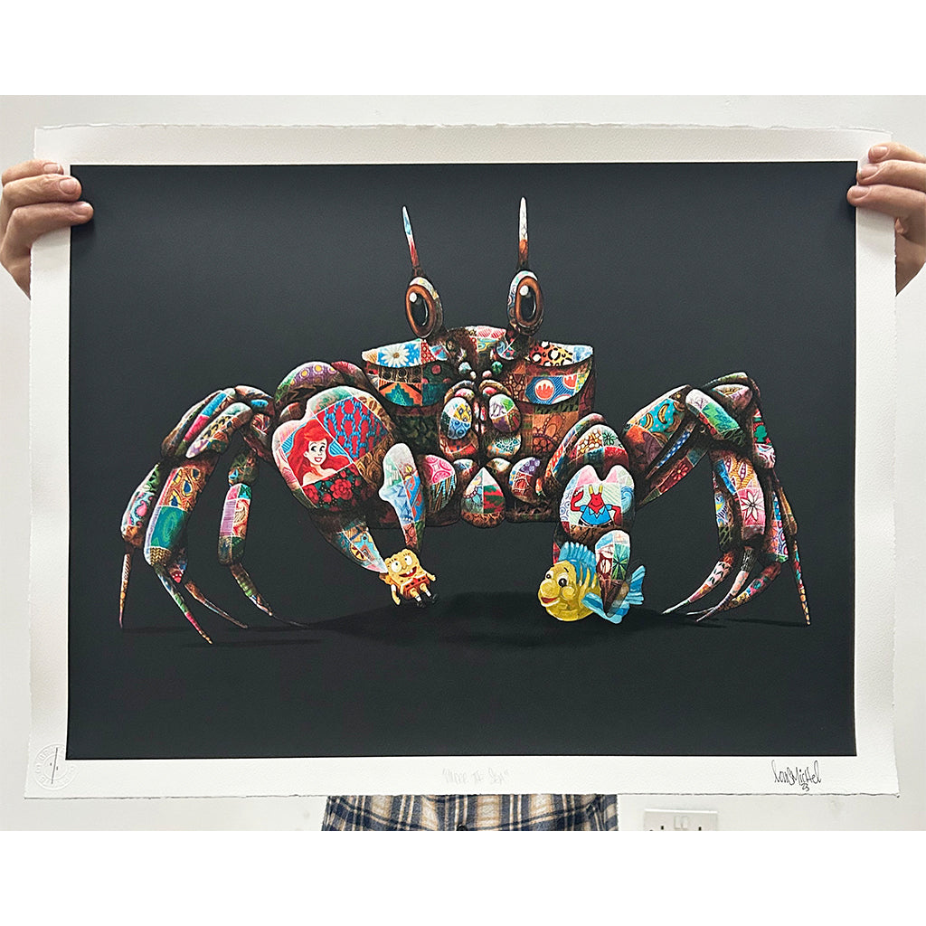 LOUIS 'MASAI' MICHEL - Under The Sea (Black Gold Leaf Edition) - HAND-FINISHED, 1/1s