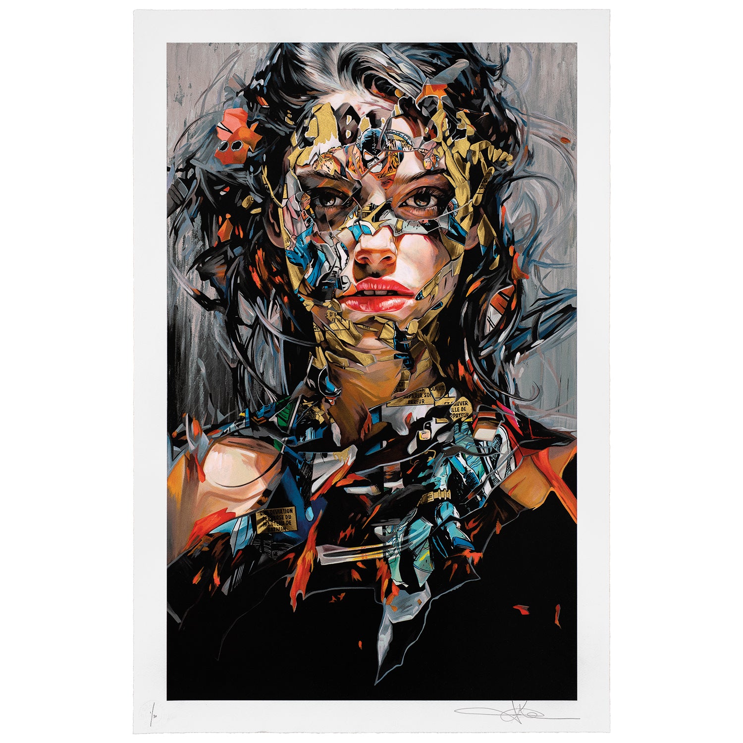 SANDRA CHEVRIER - La Cage, Une Envie De Crime (Gold Leaf Edition) - ed 30