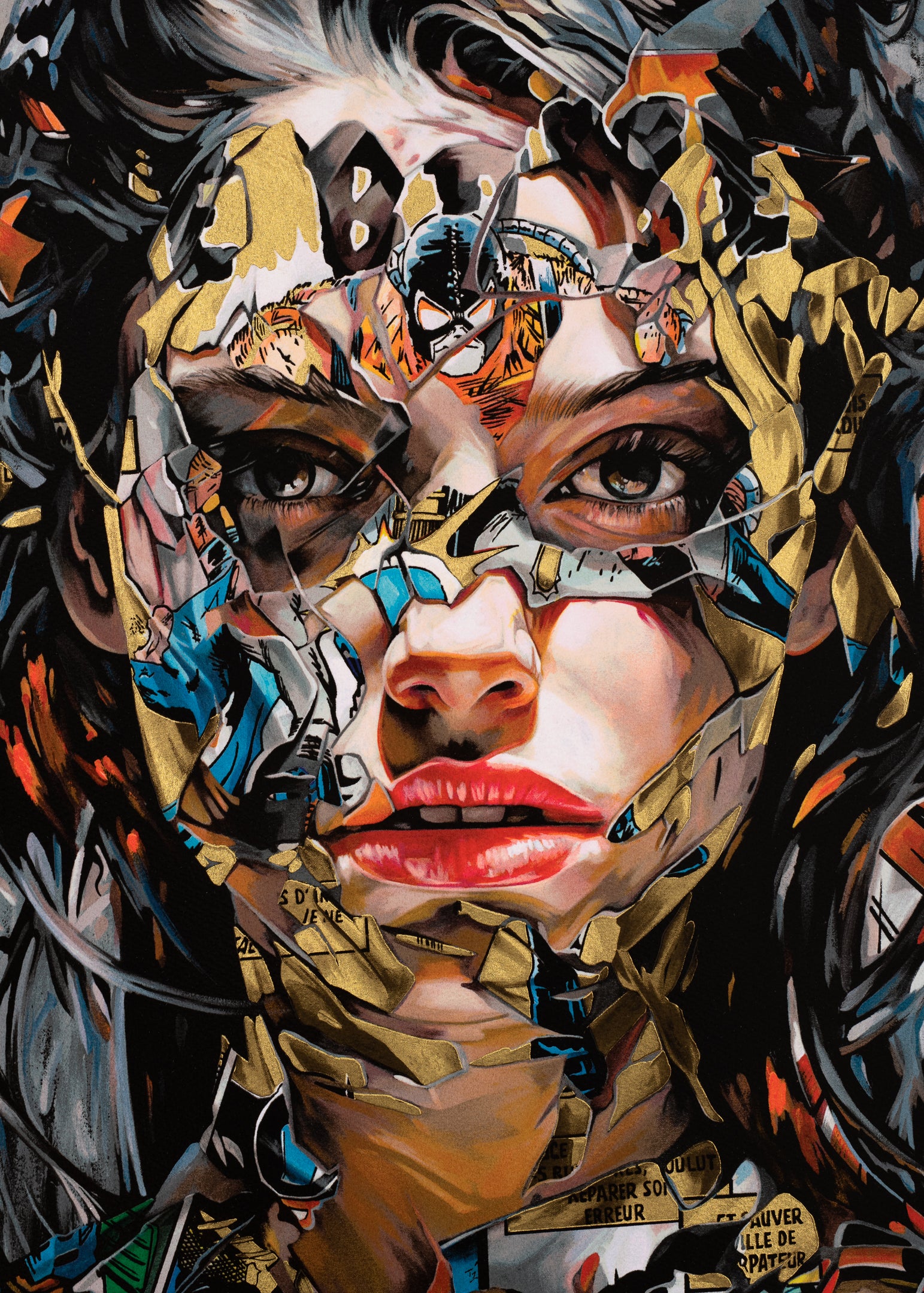 SANDRA CHEVRIER - La Cage, Une Envie De Crime (Gold Leaf Edition) - ed 30