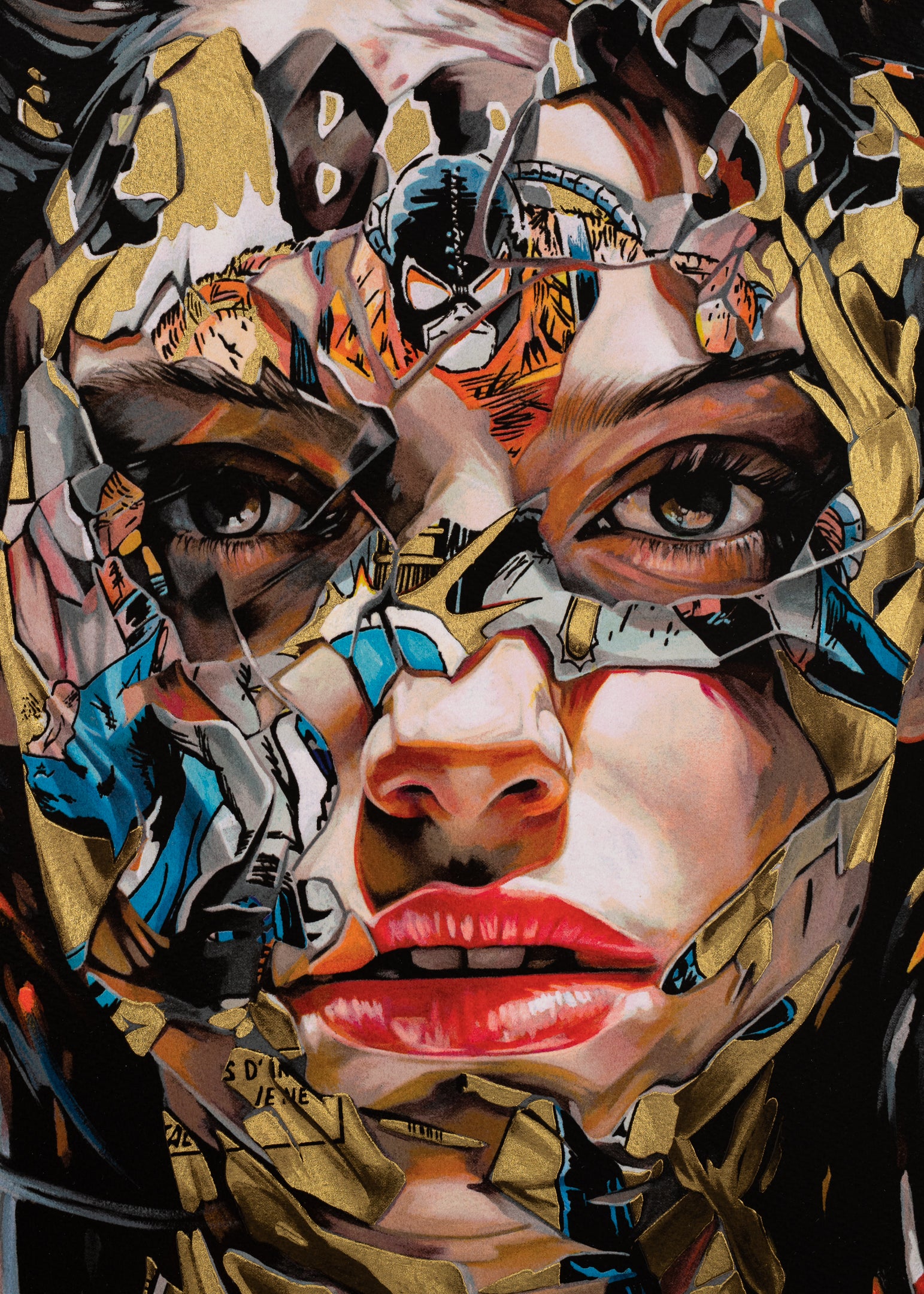 SANDRA CHEVRIER - La Cage, Une Envie De Crime (Gold Leaf Edition) - ed 30