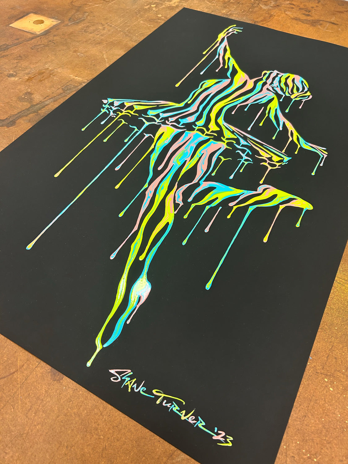 SHANE TURNER - Music in Motion 8.0 - 1/1, HAND PAINTED