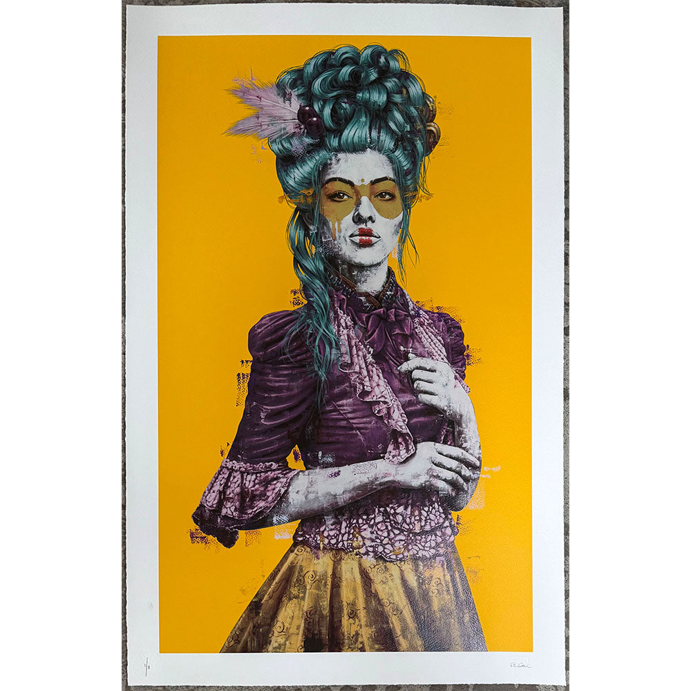 FINDAC - MADELEINE YELLOW GOLD LEAF HAND FINISHED ED OF 8