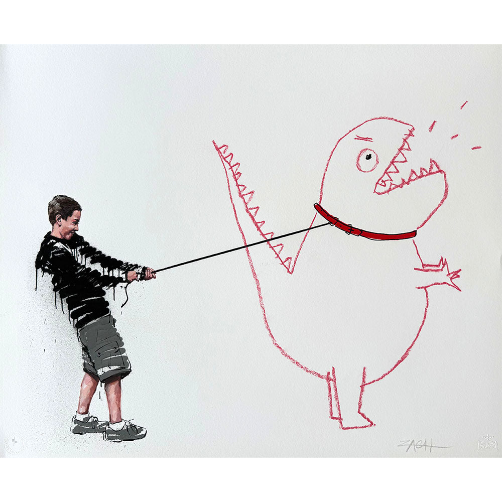 ERNEST ZACHAREVIC JURASSIC BARK ED OF 100