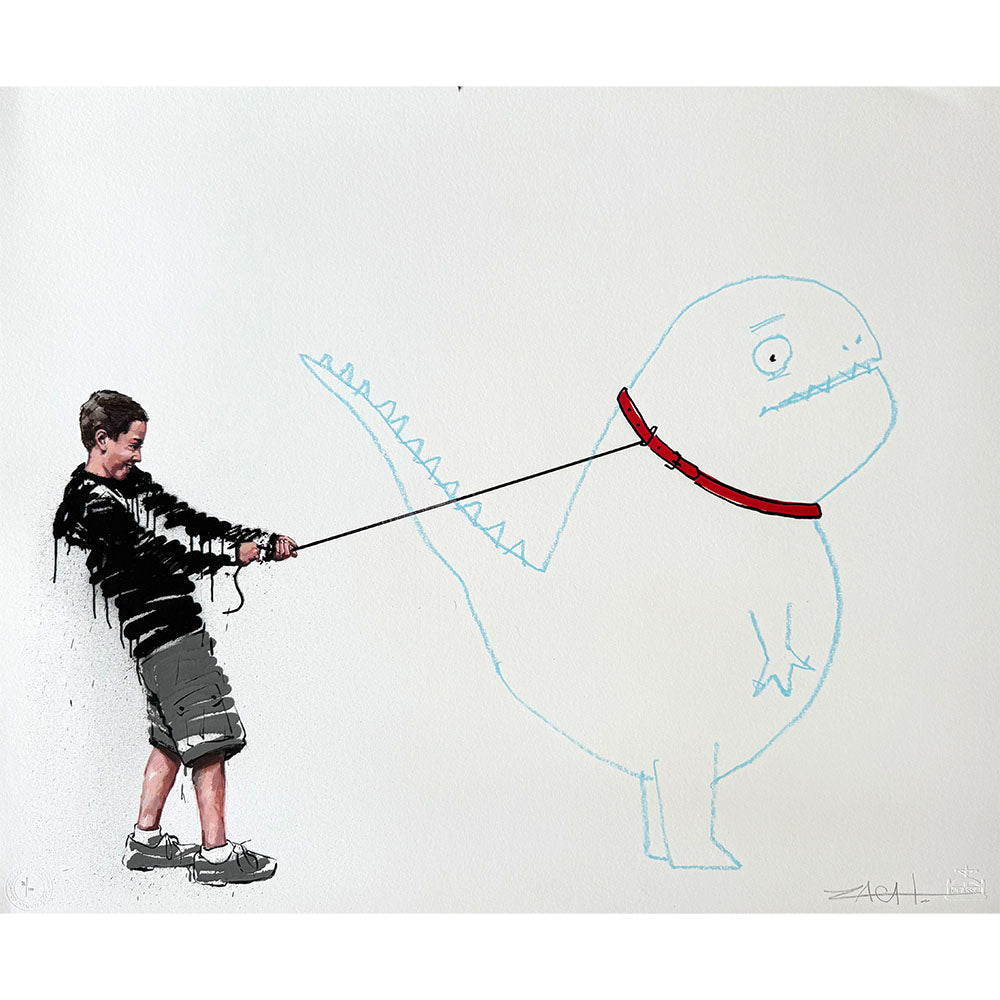 ERNEST ZACHAREVIC JURASSIC BARK ED OF 100