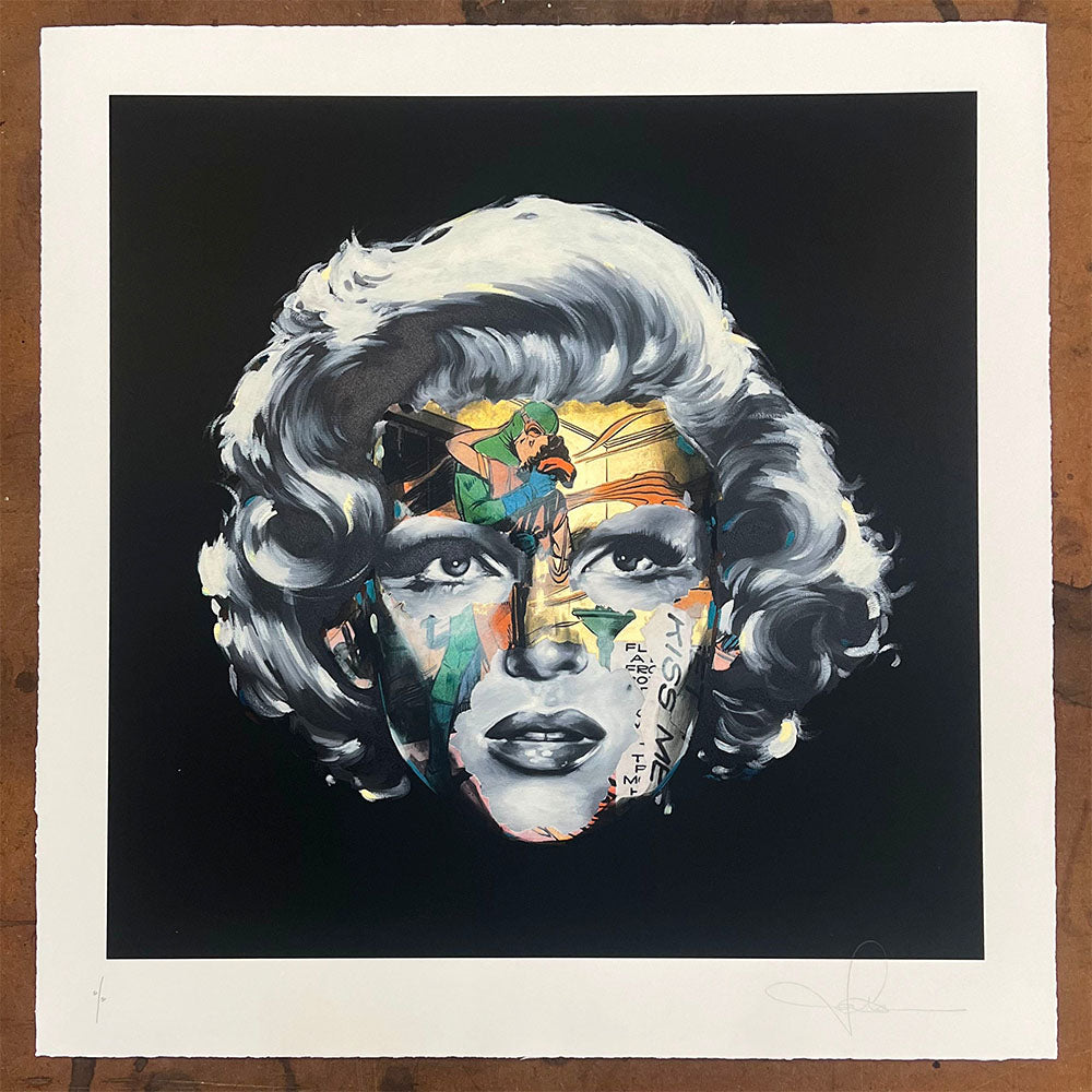 SANDRA CHEVRIER LA CAGE ET LE MURMURE DES AMOUREUX GOLD LEAF ED OF 50