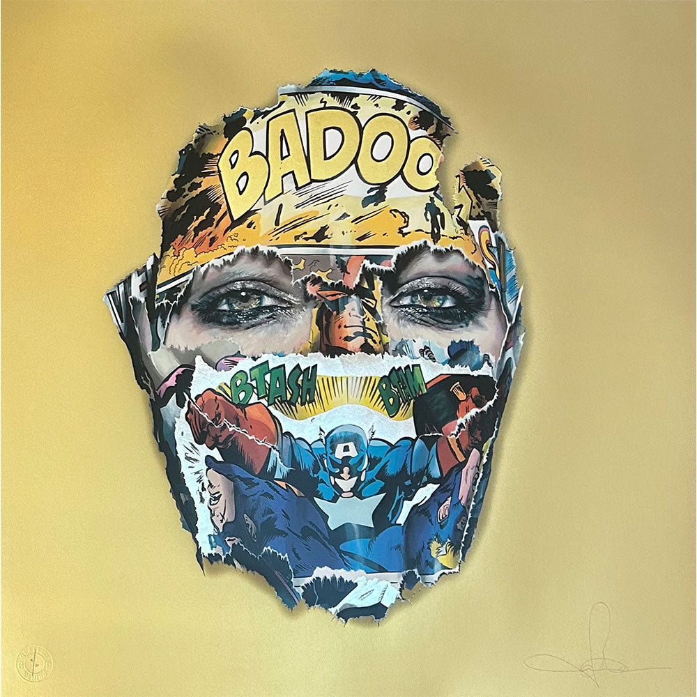SANDRA CHEVRIER LA CAGE ENTRE L'OMBRE ET LA LUMIERE GOLD TRIPLE LEAF ED OF 20