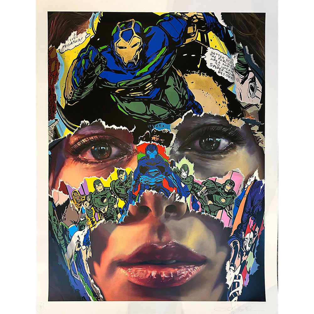 SANDRA CHEVRIER LA CAGE ET LA TRACE DU CRAYON P/P GOLD LEAF
