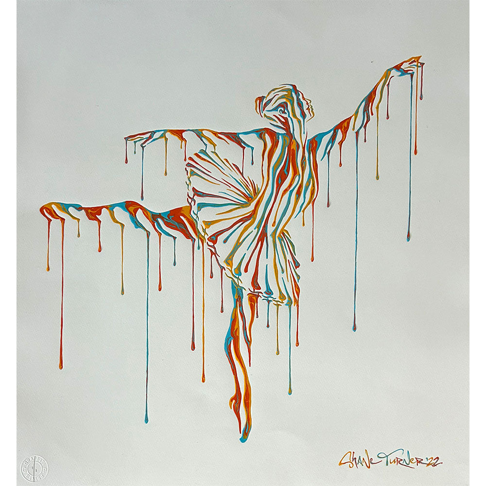 SHANE TURNER MUSIC IN MOTION 5.0 HAND PAINTED 1/1 WHITE