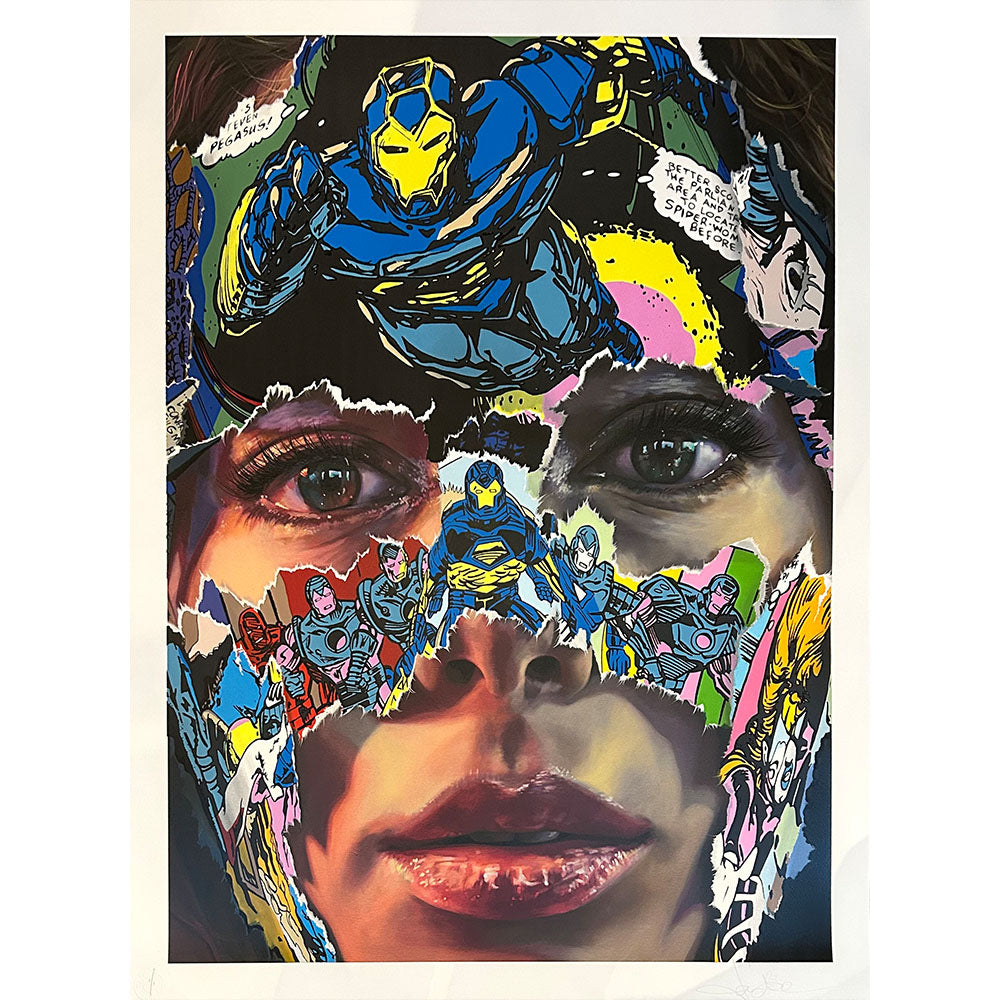 SANDRA CHEVRIER LA CAGE, À L’UNISSON 1/1 SCREEN PRINT