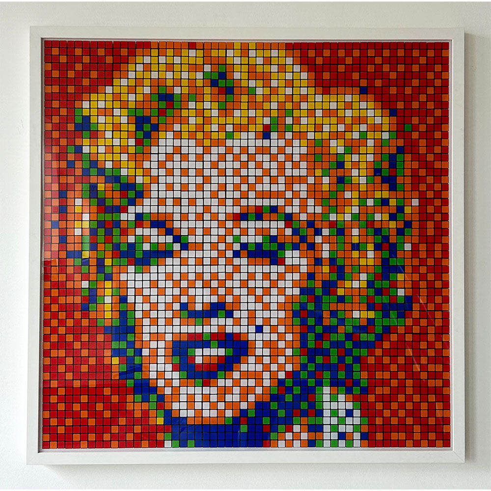 SPACE INVADER Rubik Shot Red Marilyn