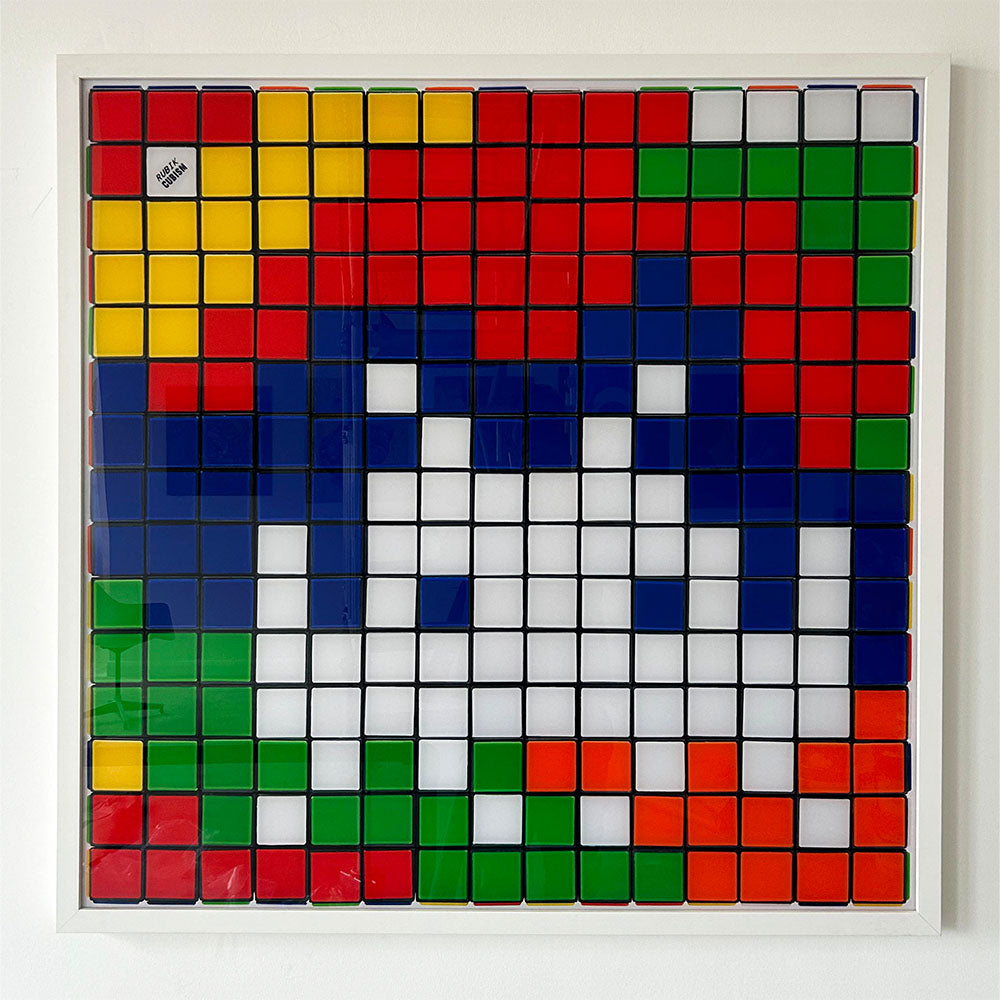 SPACE INVADER RUBIK CAMOUFLAGE