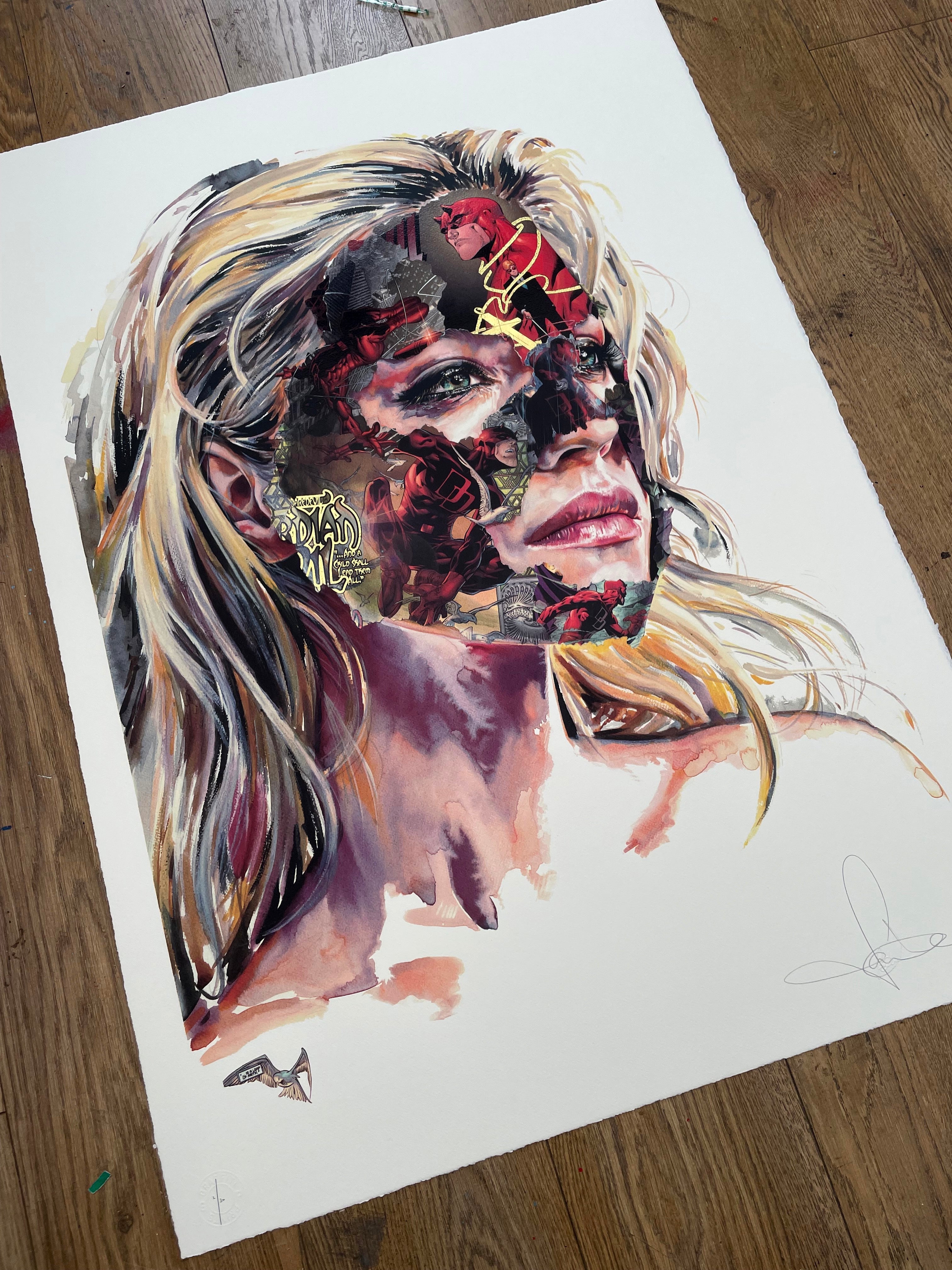 SANDRA CHEVRIER LA CAGE ET L’ACTE DE FOI GOLD LEAF P/P