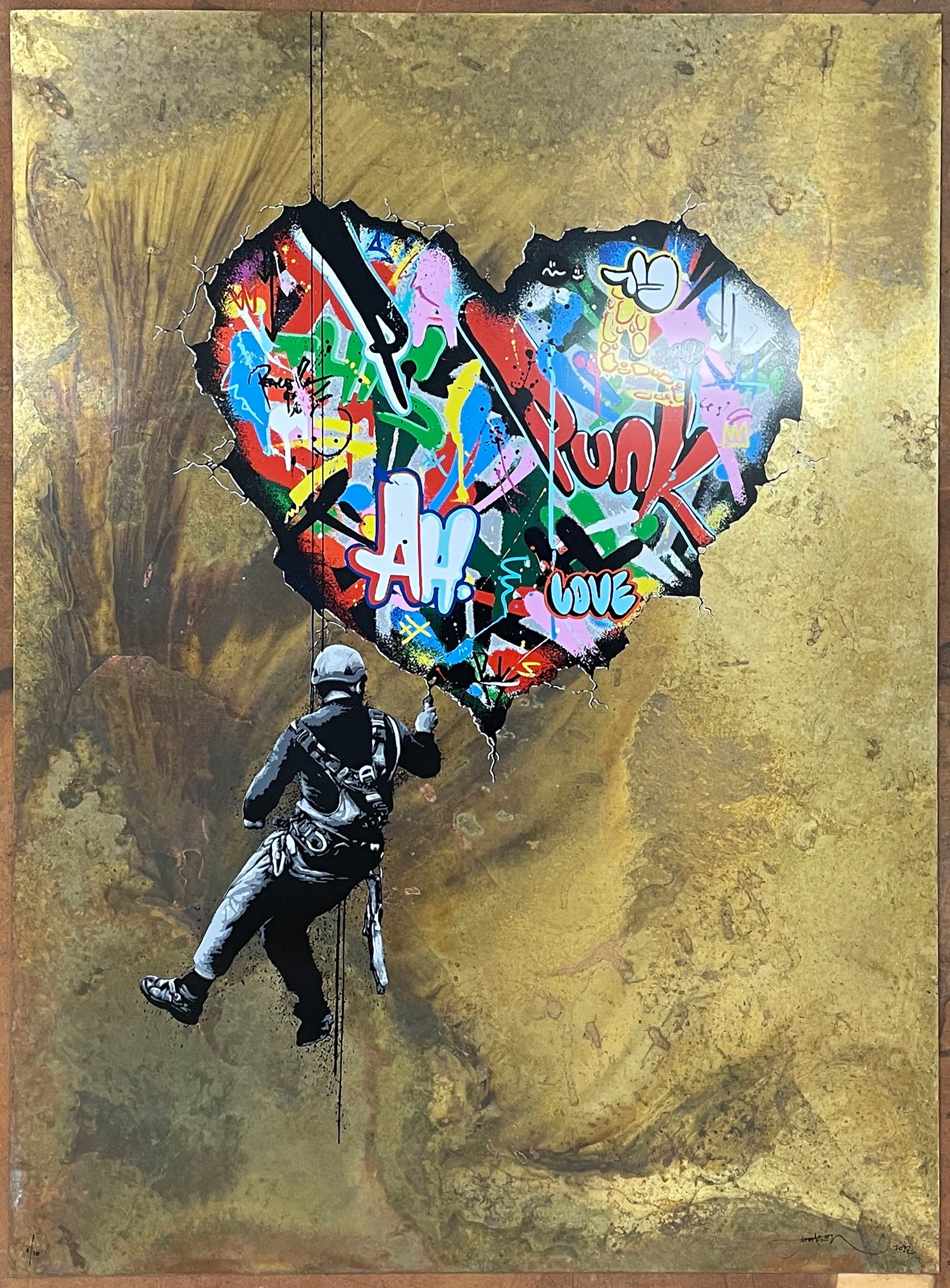 MARTIN WHATSON CRACKED BRASS ED OF 10
